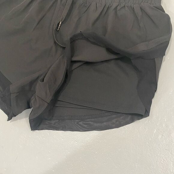 Altar’d State | Black Shorts with Mesh Trim - Picture 5 of 14